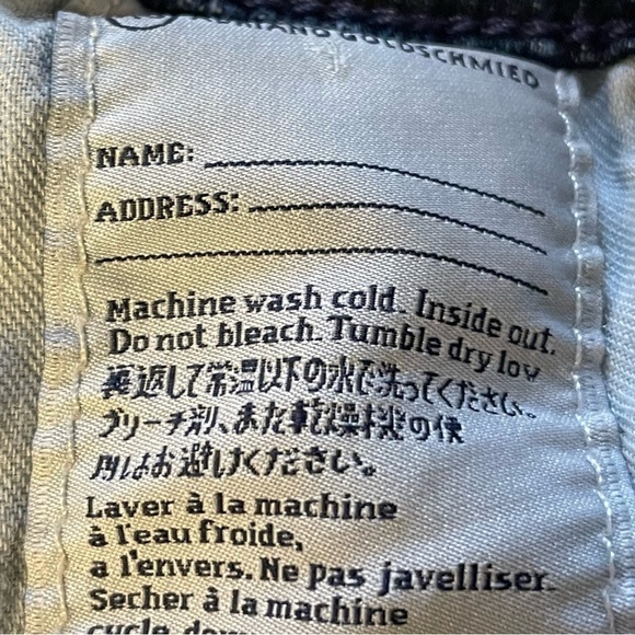 ✅3X Host Pick✅ AG Adriano Goldschmied’s The Stilt Crop Jeans, 26 - Picture 8 of 10